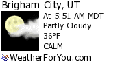 Latest Brigham City, Utah, weather
